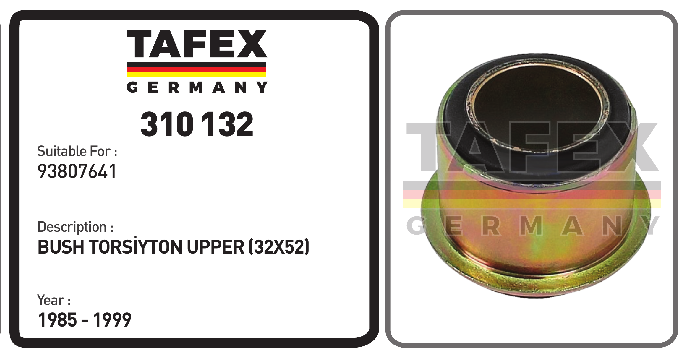 Bush Torsi̇yton Upper (32x52) — TAFEX 310132 product image