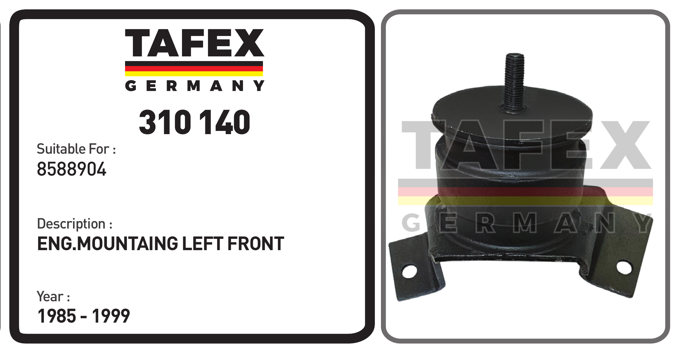 Engine Mounting Left Front — TAFEX 310140 product image