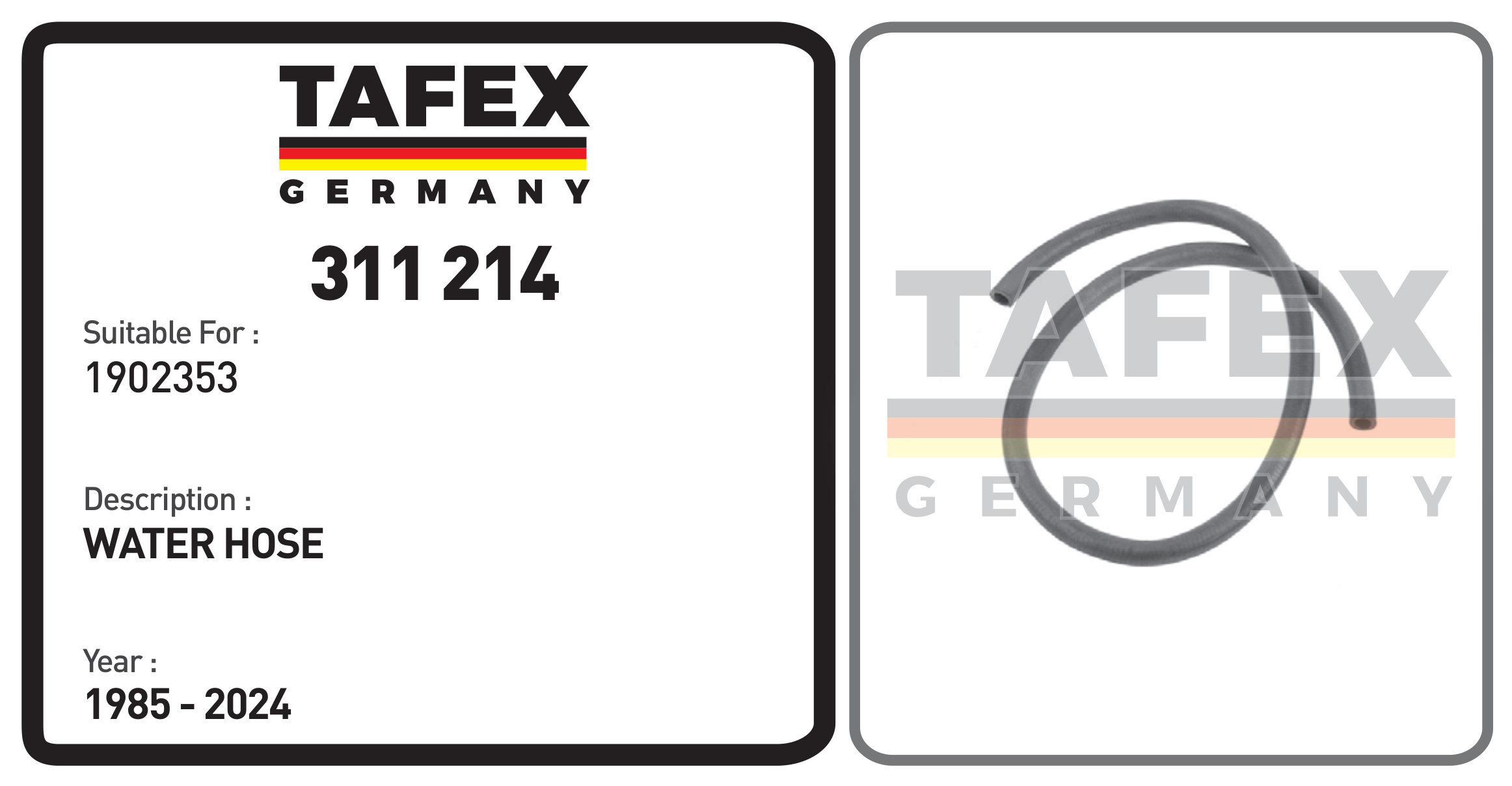 Water Hose — TAFEX 311214 product image