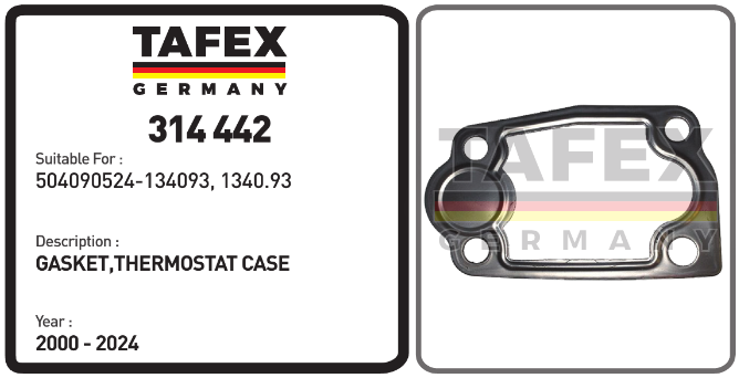Gasket, Thermostat Case — TAFEX 314442 product image