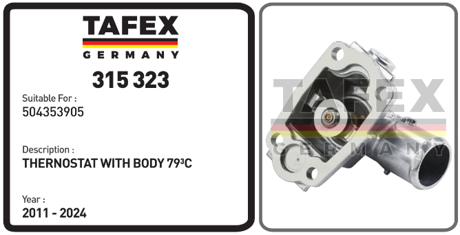 Thernostat With Body 79³c — TAFEX 315323 product image