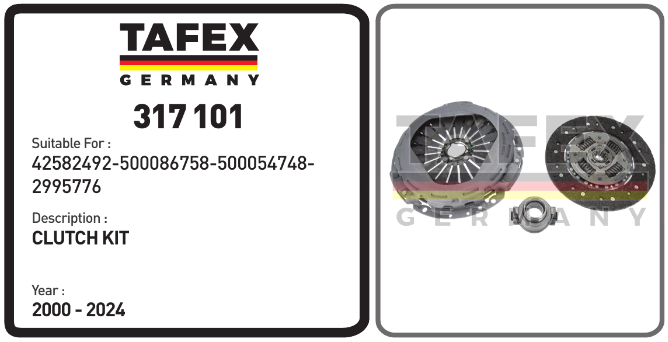 Clutch Kit — TAFEX 317101 product image