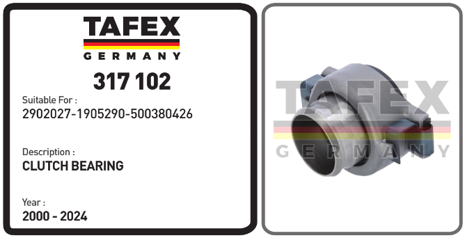 Clutch Bearing — TAFEX 317102 product image
