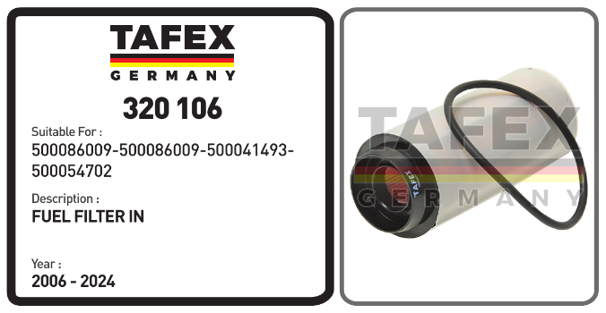 Fuel Filter In — TAFEX 320106 product image