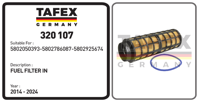 Fuel Filter In — TAFEX 320107 product image