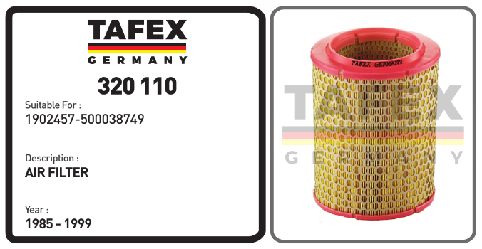 Air Filter — TAFEX 320110 product image