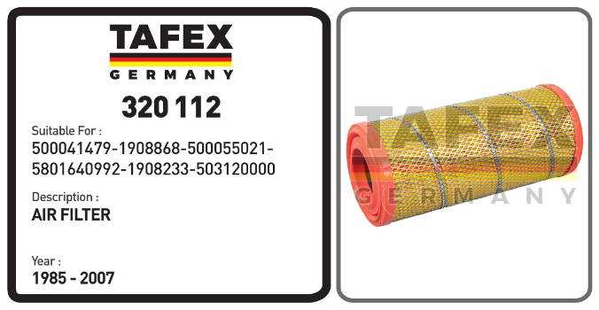 Air Filter — TAFEX 320112 product image