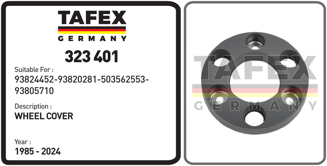 Wheel Cover — TAFEX 323401 product image